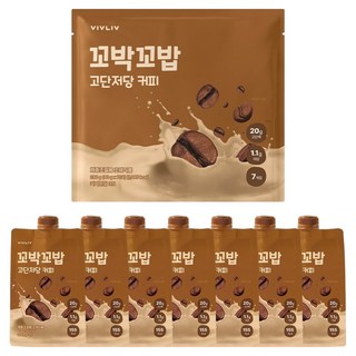 固定餐 高蛋白低糖蛋白奶昔 咖啡口味 7入, 1個, 280g