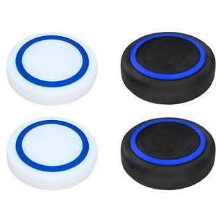 IINE 良值 PS5 四顆搖桿帽, 黑白色, 1套, L430