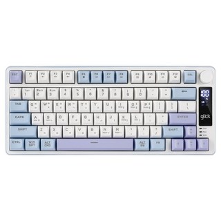 지클릭커 사일런스 M 78키 풀윤활 방수 무소음 블루투스 게이밍 무선 텐키리스 키보드, SkyCity, WK50, 제조사축