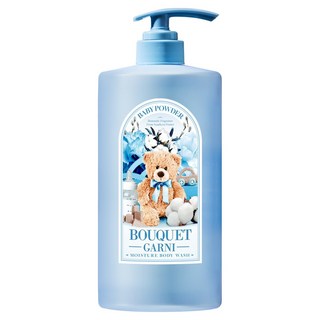 부케가르니 모이스처 바디워시 베이비파우더, 1L, 1개