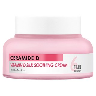 TENZERO SPORTS 神經醯胺維他命D蠶絲蛋白舒緩霜, 100g, 1個