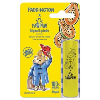 Dr.PAWPAW 柏靈頓熊 經典款(英國木瓜霜 護唇膏 Paddington), 4g, 1個, 透明色/果香