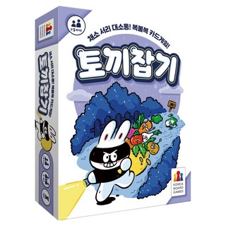 코리아보드게임즈 토끼잡기 보드게임, 혼합색상, 1개