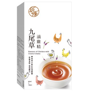 純煉 九尾草滴雞精 10個裝, 1套, 60ml