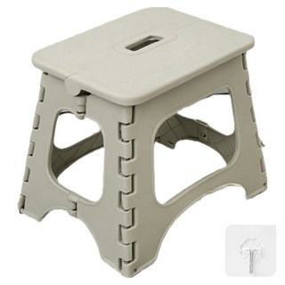 Homenana 可掛式折疊浴室椅組, 象牙白