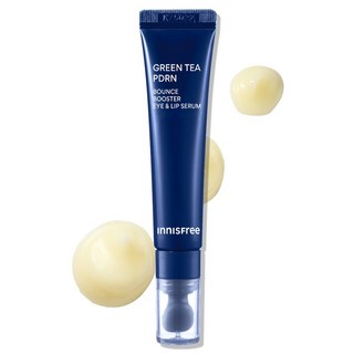 INNISFREE 綠茶PDRN彈潤賦活眼唇精華液, 1個, 15ml