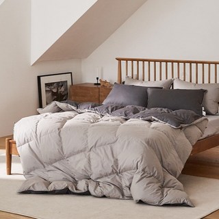 La Pomme Opole 極寒用鵝絨被 2.3kg, 深灰色