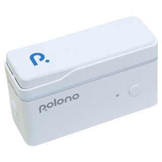 폴로노 GRESH 미니 감열식 네임 스티커 휴대용 라벨 프린터, P31S(화이트), 1세트