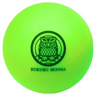 부쿠로혼마 무광 VIVID 고반발 비거리 파크 골프공 6cm, 그린, 1개, 1개입