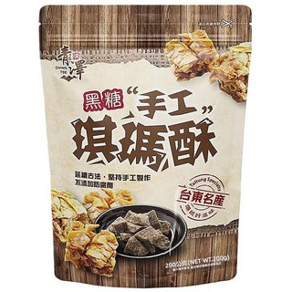青澤 琪瑪酥 黑糖口味, 200g, 1個