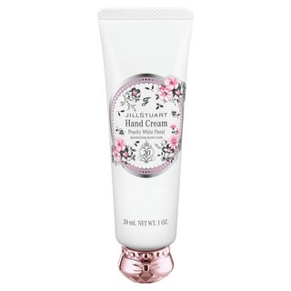 JILLSTUART 美妝護手霜 蜜桃白花香, 1個, 30ml
