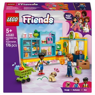 레고 프렌즈 편의점 42680, 혼합색상, 1개
