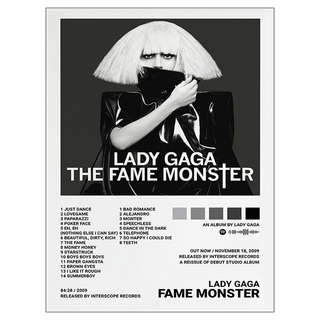 디나로 음악앨범 배경 벽 포스터 타입 18