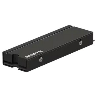 쓰리알시스템 빙하6 M.2 SSD 방열판, 블랙, 1개