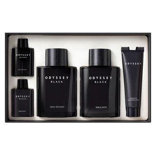 오딧세이 블랙 스페셜 남성 기초화장품세트, 1세트