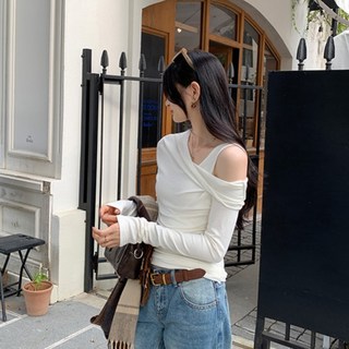 LUNA GIRL 女款 Sonaros 露肩層次T恤 L26SPT112827