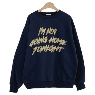 With Huilin 混色寬鬆大學T