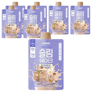 랩노쉬 슬림쉐이크 얼그레이 밀크티, 45g, 7개