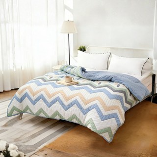 AGAPE 雅家倍 雙面雪花絨暖暖被/單人被/厚被 2.5kg, 銀河時光