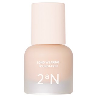 2aN 長效持妝粉底液 迷你 15ml, 1個, 21 象牙白