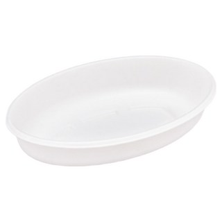 Me&MyWay 一餐飽足三明治橢圓形一次性紙漿紙餐盒 小型 + PET蓋組合, 50套