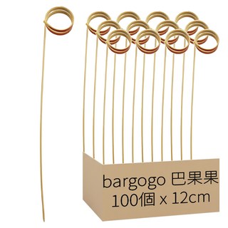 bargogo 巴果果 紅色指環串 12cm, 1個, 100個裝
