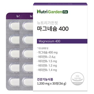 뉴트리가든핏 마그네슘 400, 1개, 30정