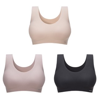 ONE BOY 無尺碼無鋼圈舒適無痕內衣3件組
