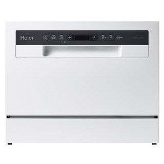 하이얼 1등급 자동문열림 식기세척기 6인용, 퓨어 화이트, HDW06MFW(NEW), 방문설치