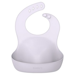 MODU'I 矽膠圍兜, 藍莓優格, 1個, 1入