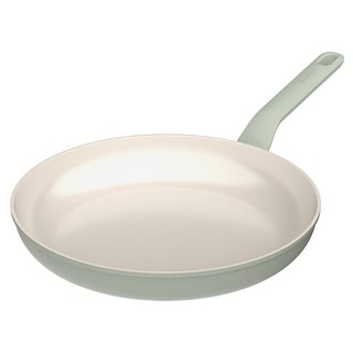 BergHOFF 貝高福 電磁爐 Balance 陶瓷平底鍋 鼠尾草綠, 30cm, 1個