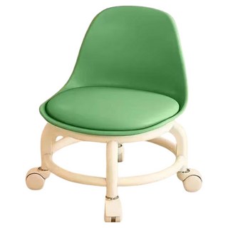 Compton 護膝移動式附輪低矮工作椅, 綠色, 1個