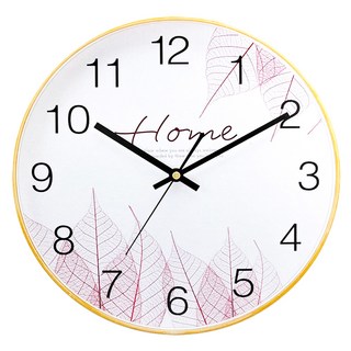 PAOSKY 北歐風靜音時鐘 W-9189, 粉色