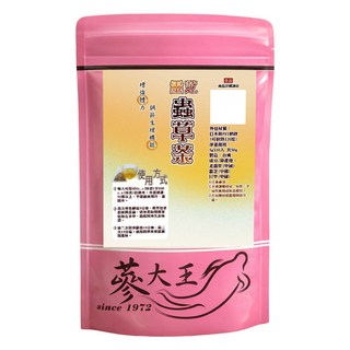 蔘大王 靈芝蟲草茶包, 5g, 10入, 1袋