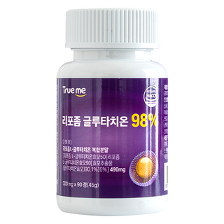 트루미 리포좀 글루타치온 98%, 1개, 90정