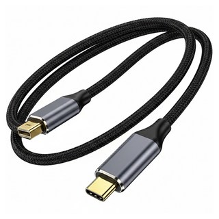 YTEK 4K 60Hz 迷你 DP mDP 螢幕 USB-C to Mini DP 轉換線 YT-CMDP18, 1個, 1.8m