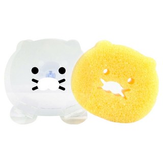 KAKAO FRIENDS 春植菜瓜布 + 菜瓜布架組合, 隨機出貨(菜瓜布), BASIC(架), 1套