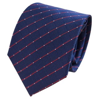 Mscope 男士格紋重點拉鍊式自動領帶 MN528