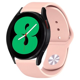 女款9999智慧手錶矽膠錶帶, 粉沙色, 1個