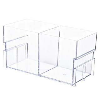 미미네아쿠아 베타키우기 베락 아크릴어항 1층 2칸, 투명, 1개