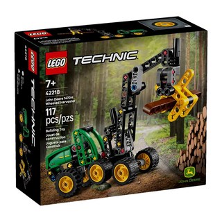 LEGO 42218 Technic系列 動力科技 強鹿1470H 輪式森林收割機 John Deere 1470H Wheeled Harvester, 混和顏色, 1個