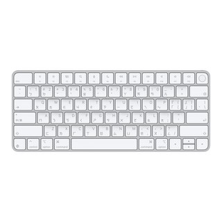 Apple Magic Keyboard with Apple silicon 含Touch ID USB-C 注音 1個, 白色, MXCK3TA/A, 不適用