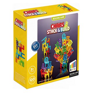 維京小子 疊疊椅遊戲組 60pcs, 混和顏色, 1套