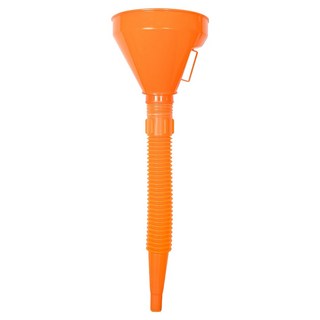 월드크린 분리형 필터 깔때기 자바라, 오렌지, 1개