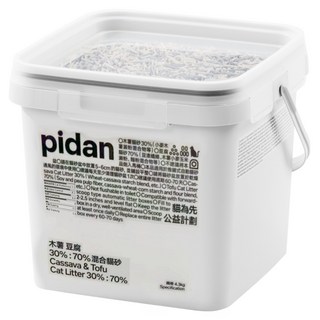 pidan 寵物木薯豆腐混合貓砂 Cas Tofu, 4.3kg, 1個, 無香