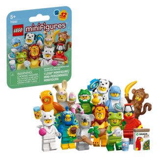 LEGO 71051 Minecraft系列 第28代動物 Animals Series 28, 混合顏色, 1個