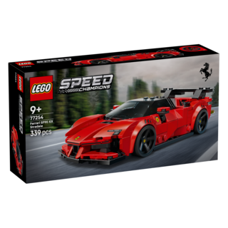LEGO Speed系列 法拉利 SF90 XX Stradale Ferrari SF90 XX Stradale Sports Car 77254, 混和顏色, 1個