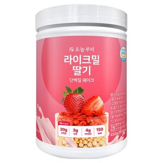 Fromtoday Like Meal 蛋白質奶昔 草莓口味, 1個, 450g