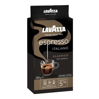 LAVAZZA 義大利經典濃縮咖啡豆, 250g, 1個, 全豆咖啡（未研磨）