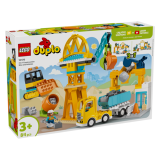 LEGO 得寶系列 3合1工地和車輛 10476, 混和顏色, 1個